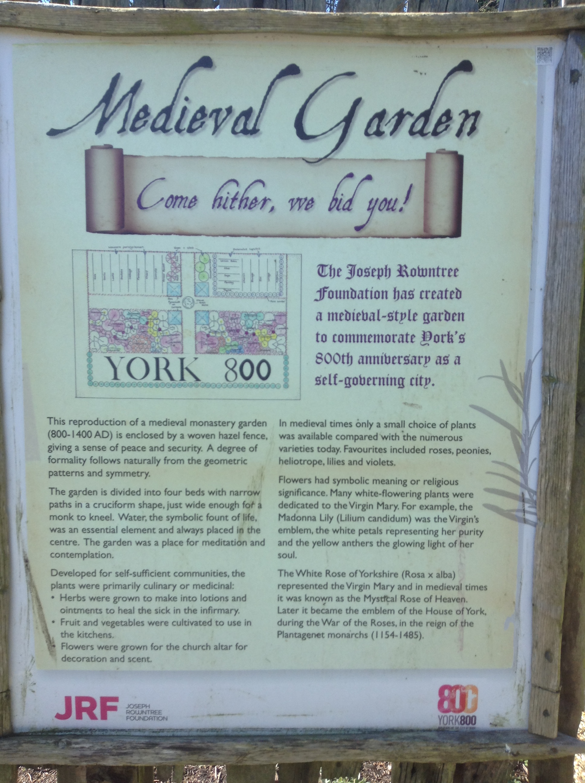 Medieval Garden at The Homestead